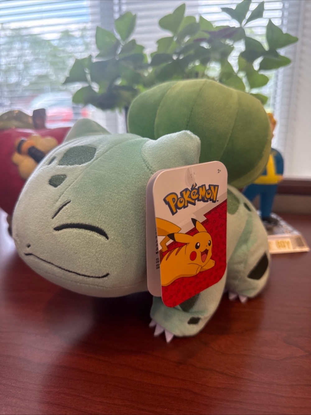 Pokemon Bulbasaur Plush - Light Green and Dark Green